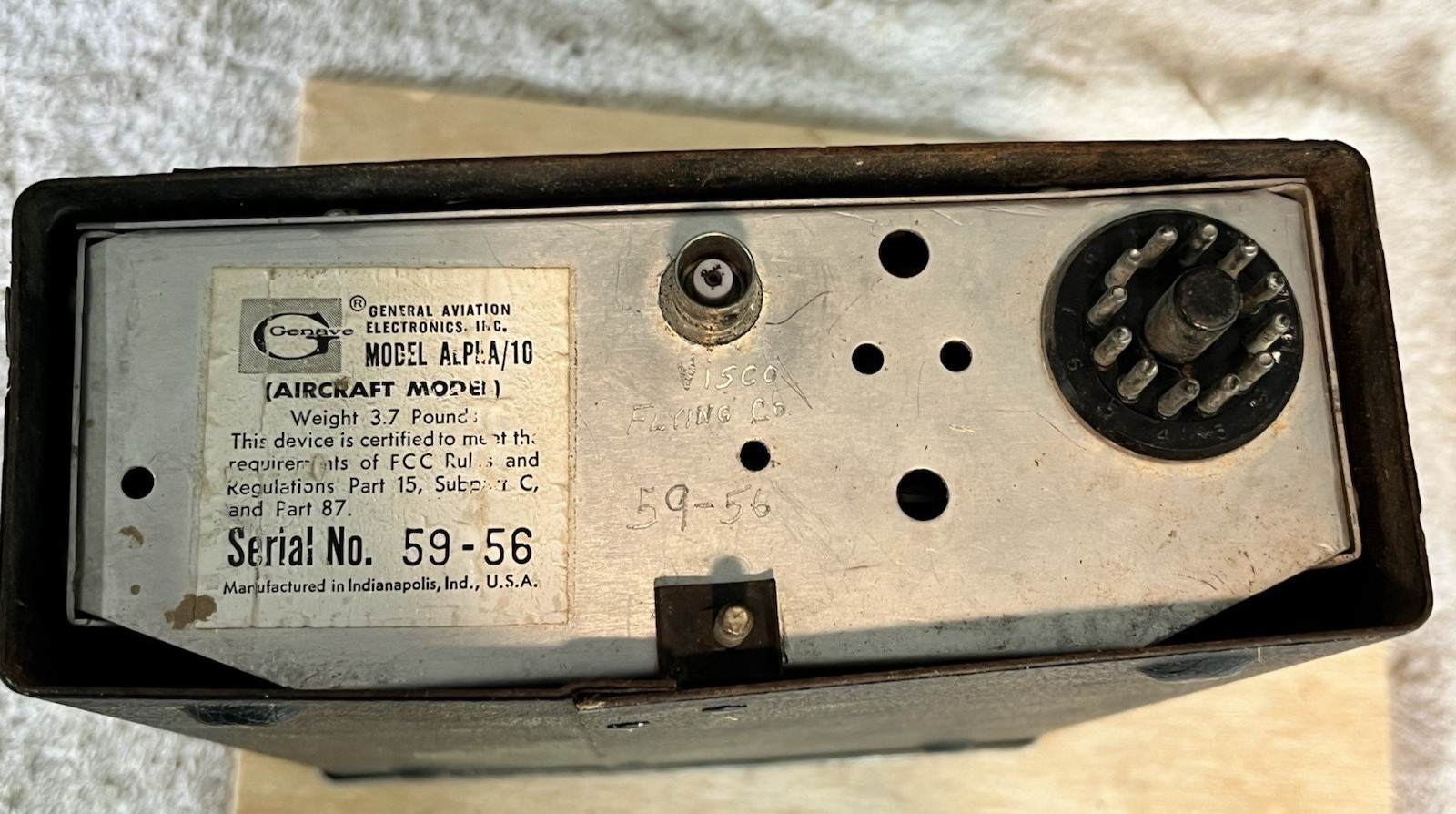 GENAVE ALPHA 10 – General Aviation Electronics Inc.