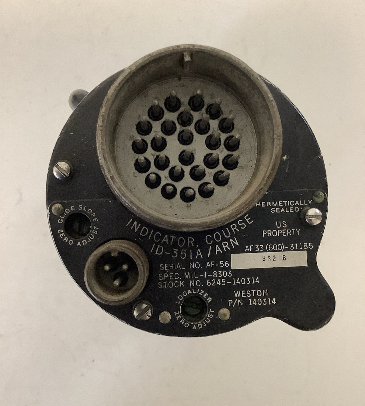 Weston P/N 140314 / 6245-140314 Indicator Course ID-35IA / ARN #2