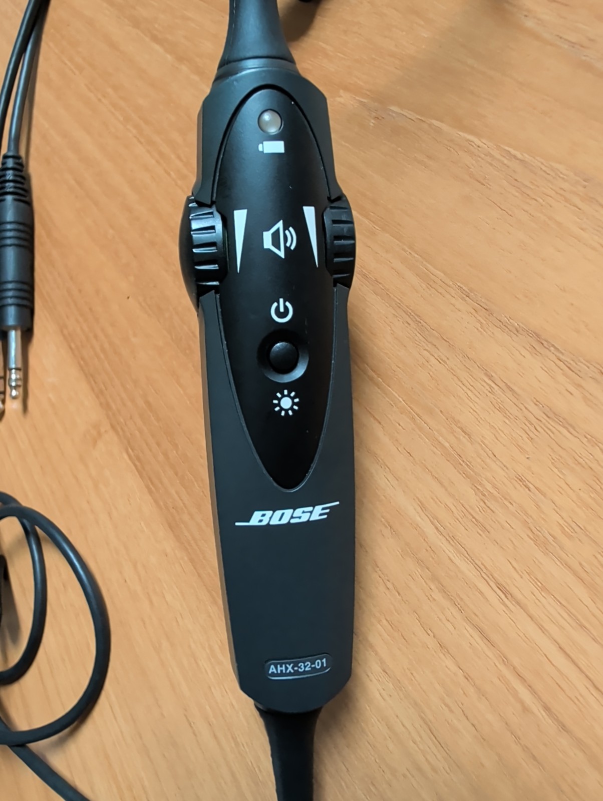 Bose Aviation Headset X AHX-32-01 ANR Pilot Headset Dual Plug w/Case Tested 7/26