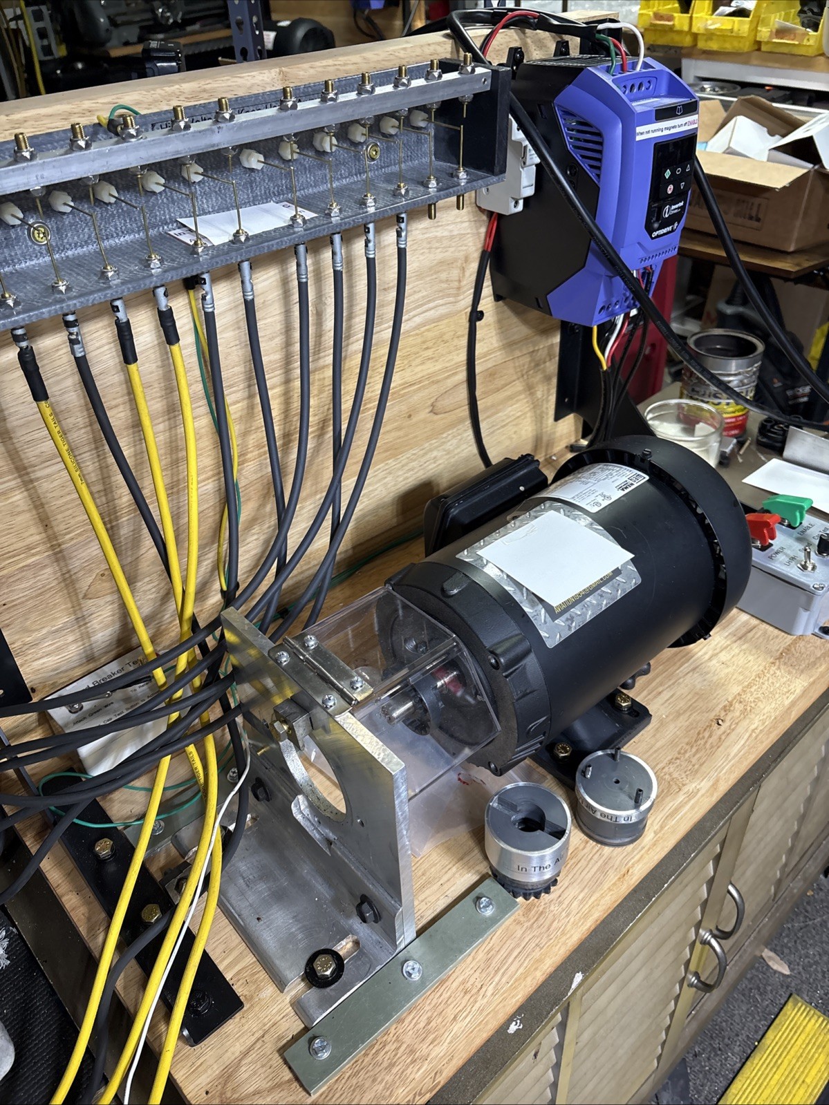 Magneto Test Bench VFD Variable Speed 120V Bendix Slick Lycoming Gear Adapters