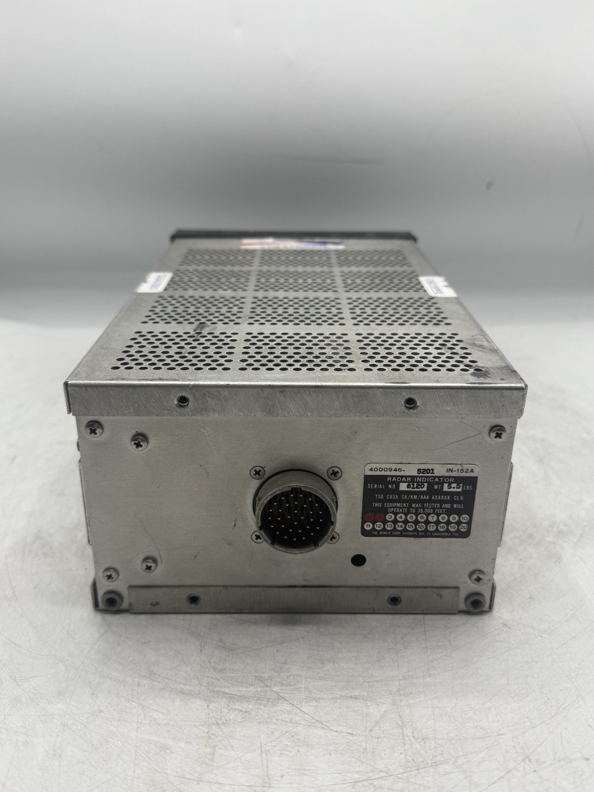 Bendix King IN-152A Radar Display 4000946-5201 READ