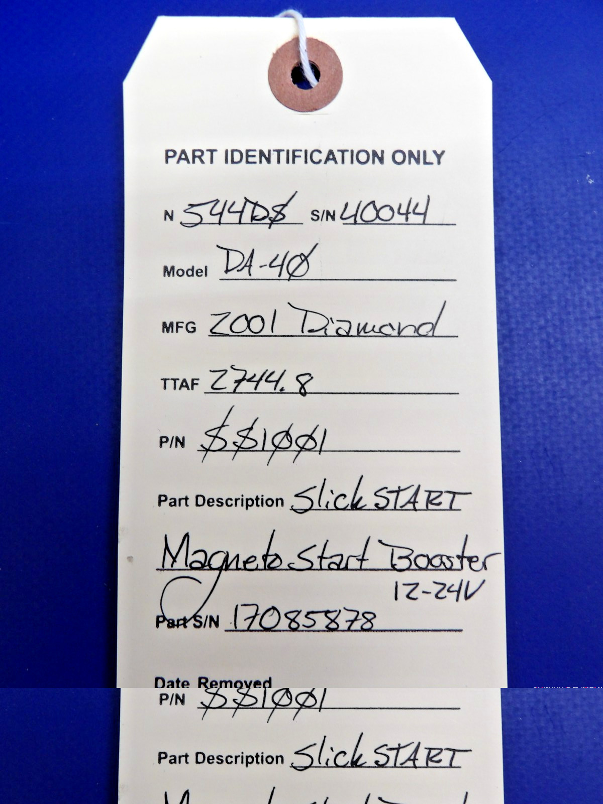 Diamond Slick Start Magneto Start Booster 12/24V P/N SS1001 TESTED (0626-1304)