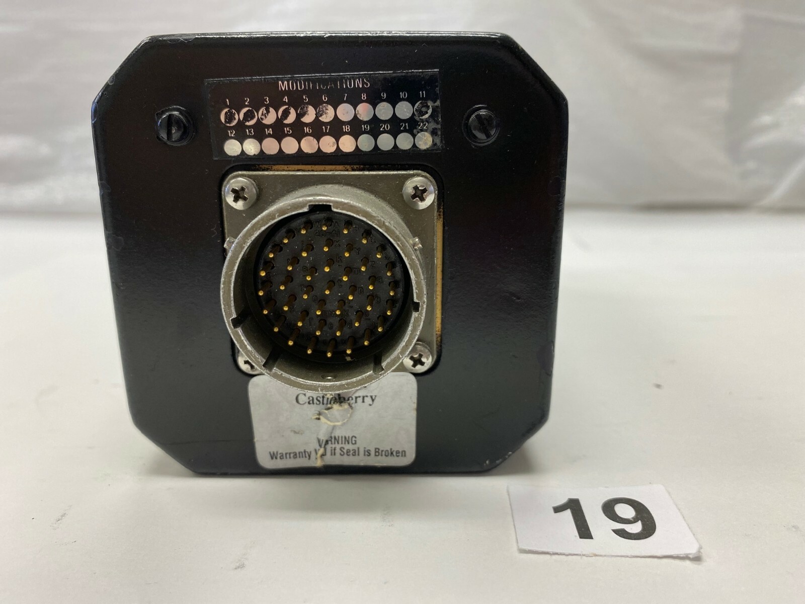 Aeronetics RMI – P/N 3137 l- B-6-3-C (As Removed) #19