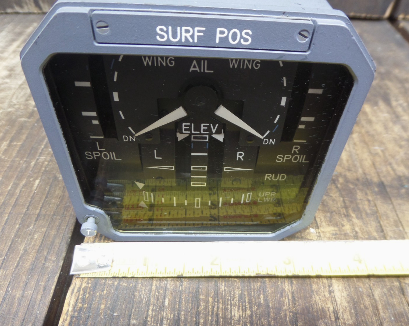 Weston Indicator Surface Position 520702 Aircraft Prototype 02 *NOT TESTED AS-IS
