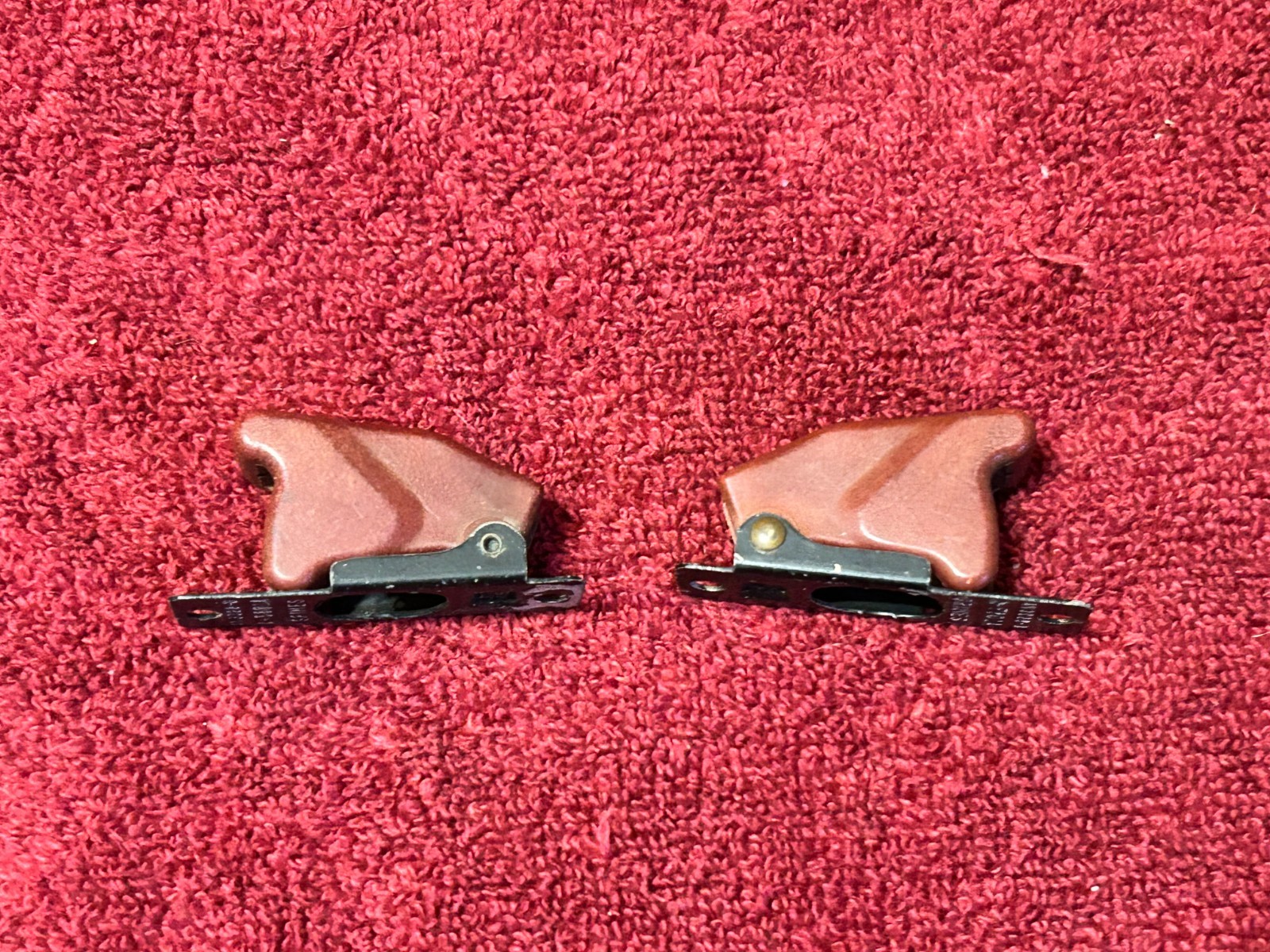LOT OF 2 GRIMES AIRCRAFT RED SWITCH GUARDS P/N A-5801A