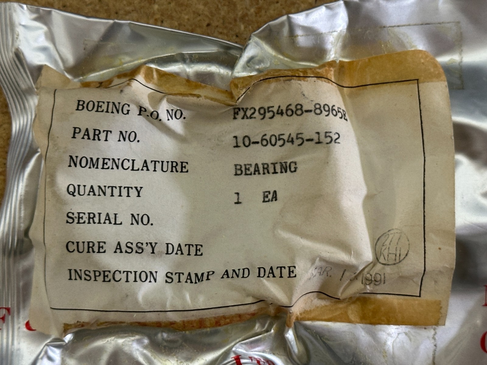 Nippon Miniature Bearing ABT32-103 P/N 10-60545-152 SA FX295468-8965E New