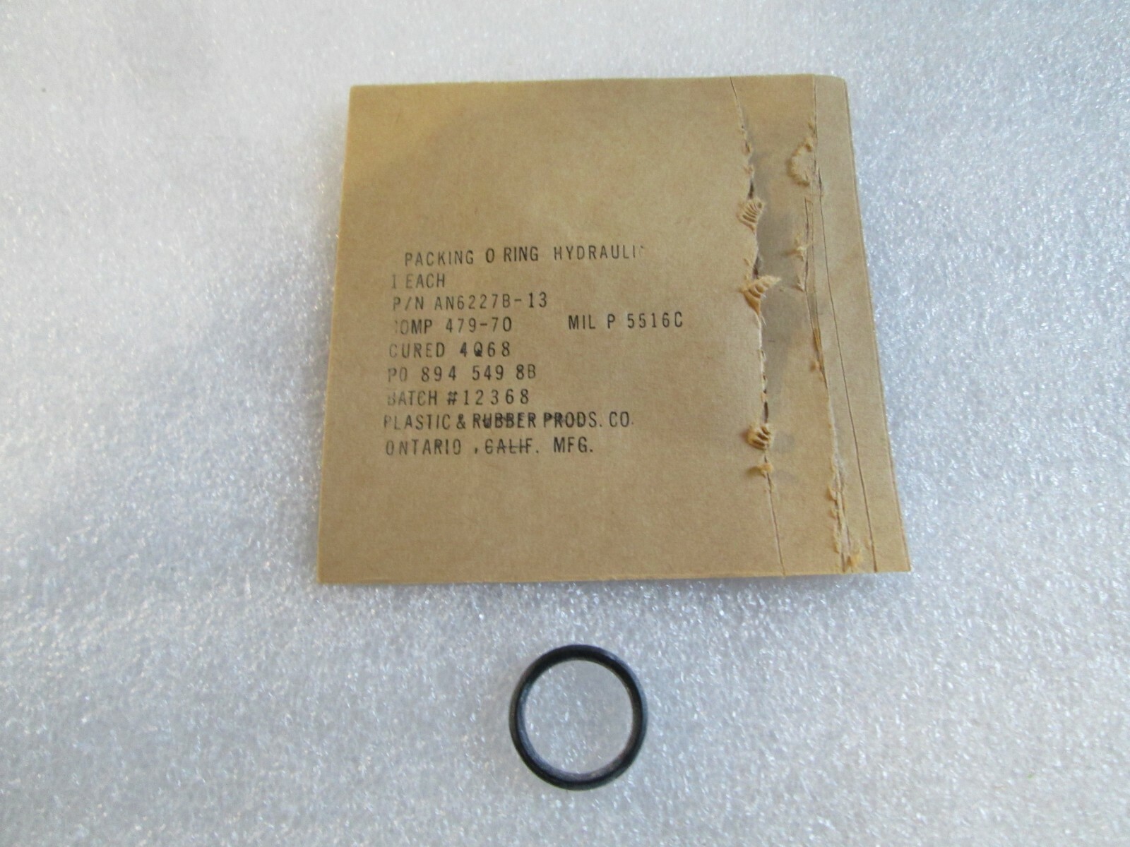 Aircraft Valve Parts Kit P/N 590095-1 New