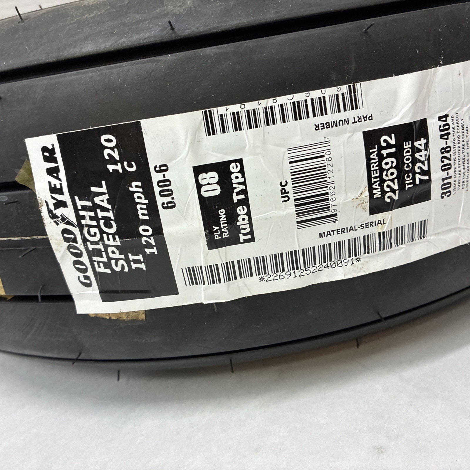 Goodyear Flight Special II 6.50–6 Ply Rating 08