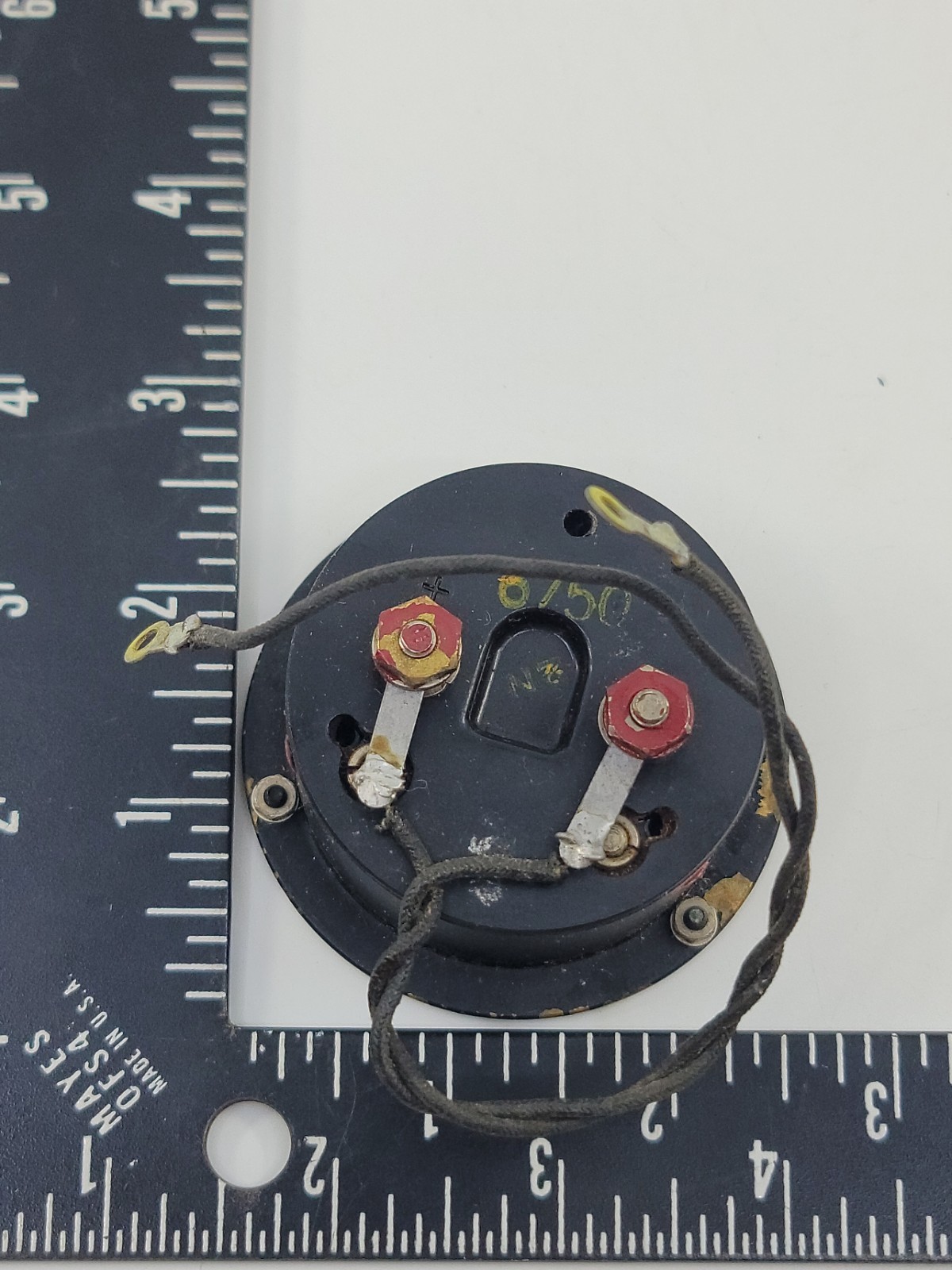 Vintage General Electric Antenna Current Indicator Model 8DW52AA Aviation Gauge