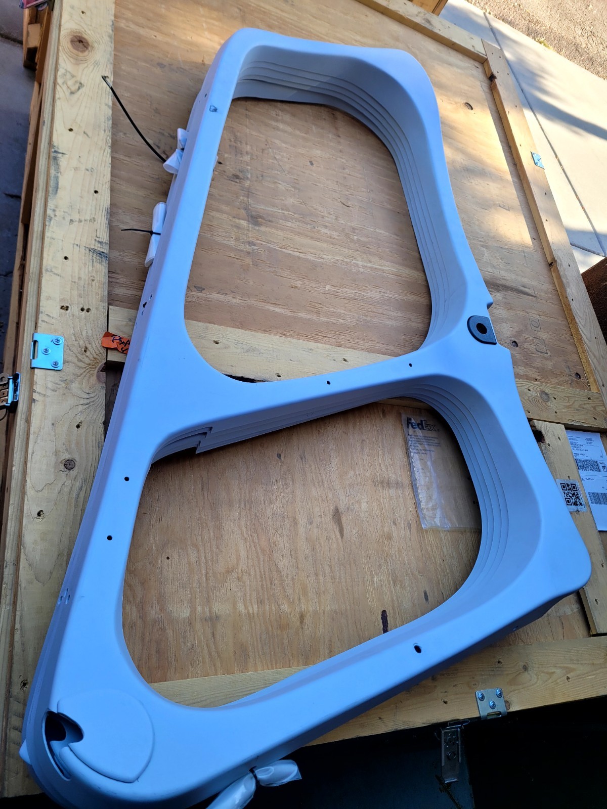 350A87-0109-1001 QTY 1 Used AIRBUS HELICOPTER EUROCOPTER AS350 TRIM INTERIOR