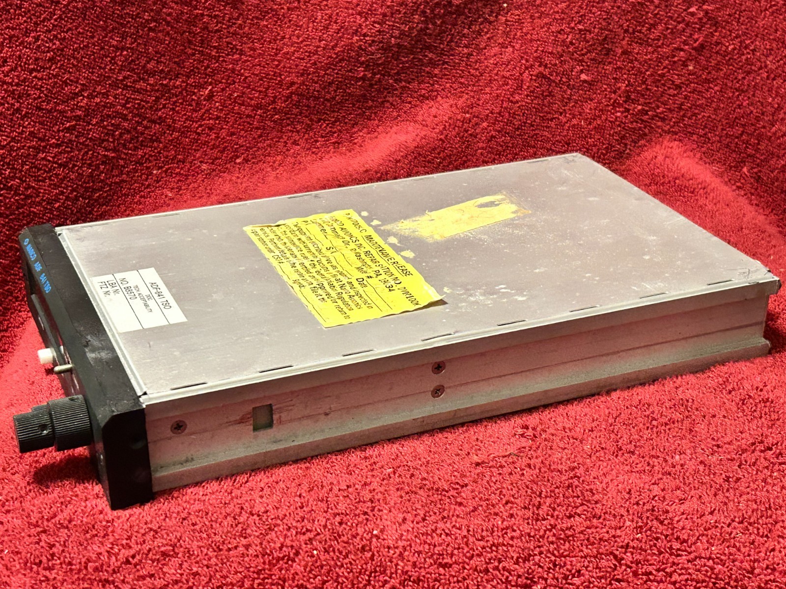 NARCO AVIONICS ADF 841 TSO RECEIVER WITH MOUNTING RAILS