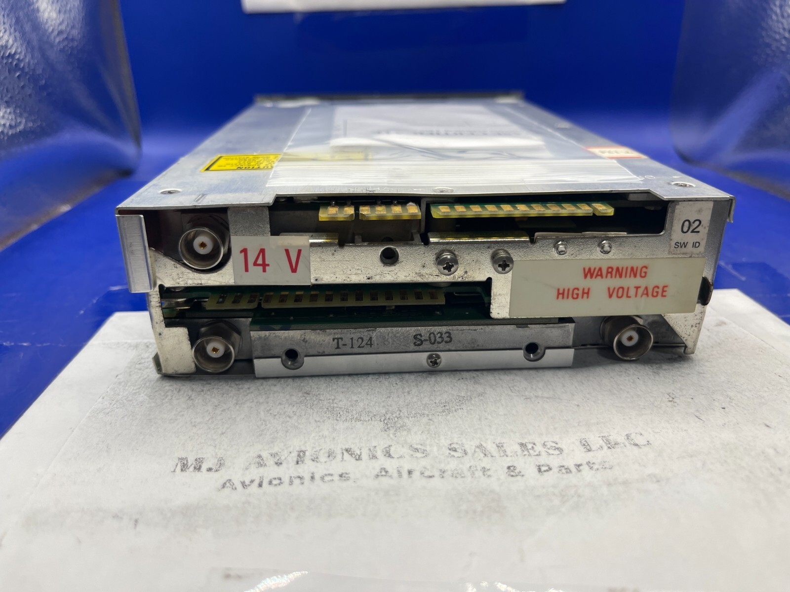 BENDIX/KING KX 155 P/N 069-1024-42 14VDC WITH GLIDE/SLOPE WITH FAA FORM 8130-3