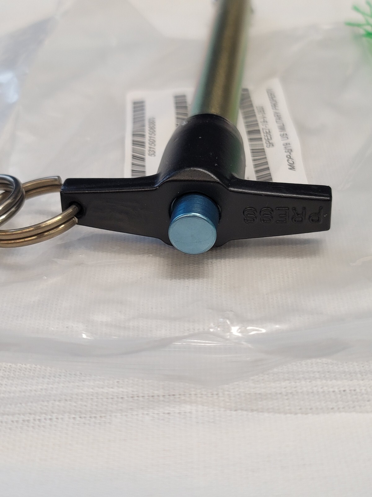 Carr Lane Ball Lock Clevis Pin T-Handle Quick Release Push 1/2 4 CL-8-BLPT-4 (2)