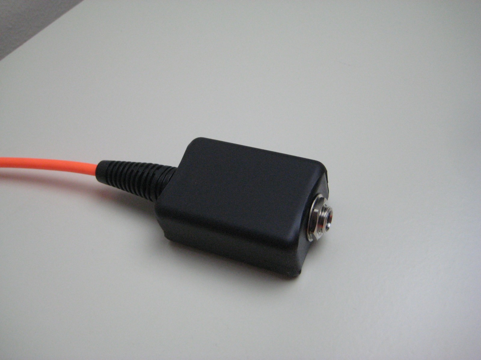 26′ Day Glow Orange Extension Cord Assembly with hook GSE, Same as David Clark