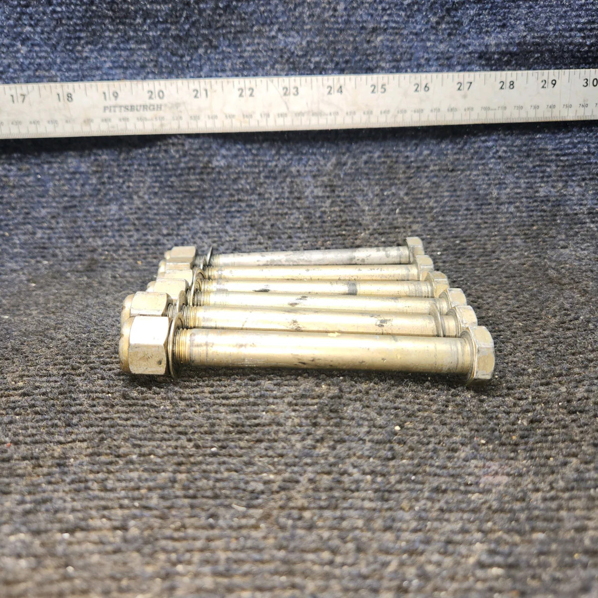 A2513-16 | Cessna 172E | Prop Bolts (6) (1/2 Bolt 3/4 Head 4.75 in Long)