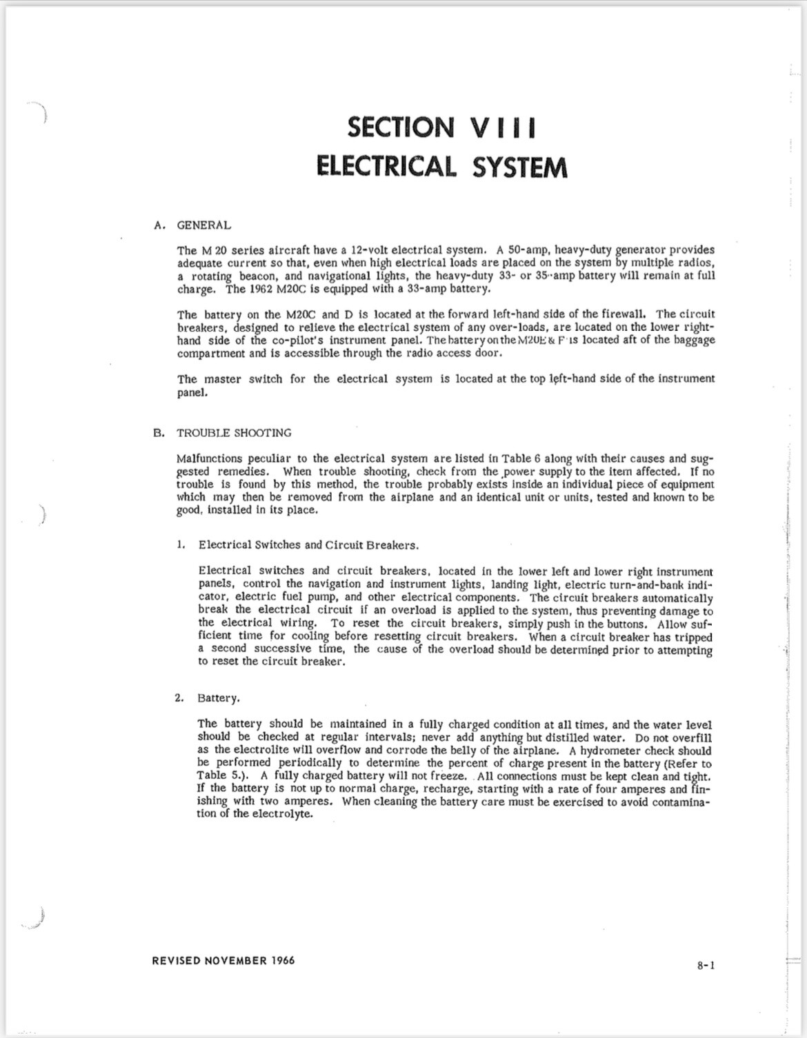 Digital Mooney M20 Electrical Diagrams 1962-1967 M20C M20D M20E M20F