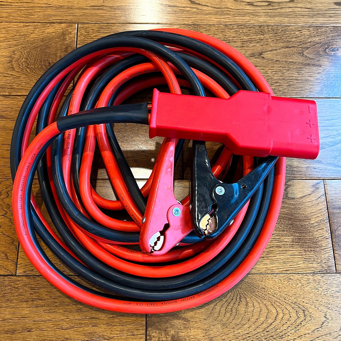 Aircraft Jumper Cable with Cessna 3-Pin Oval Plug, 1 Gauge 25 Feet
