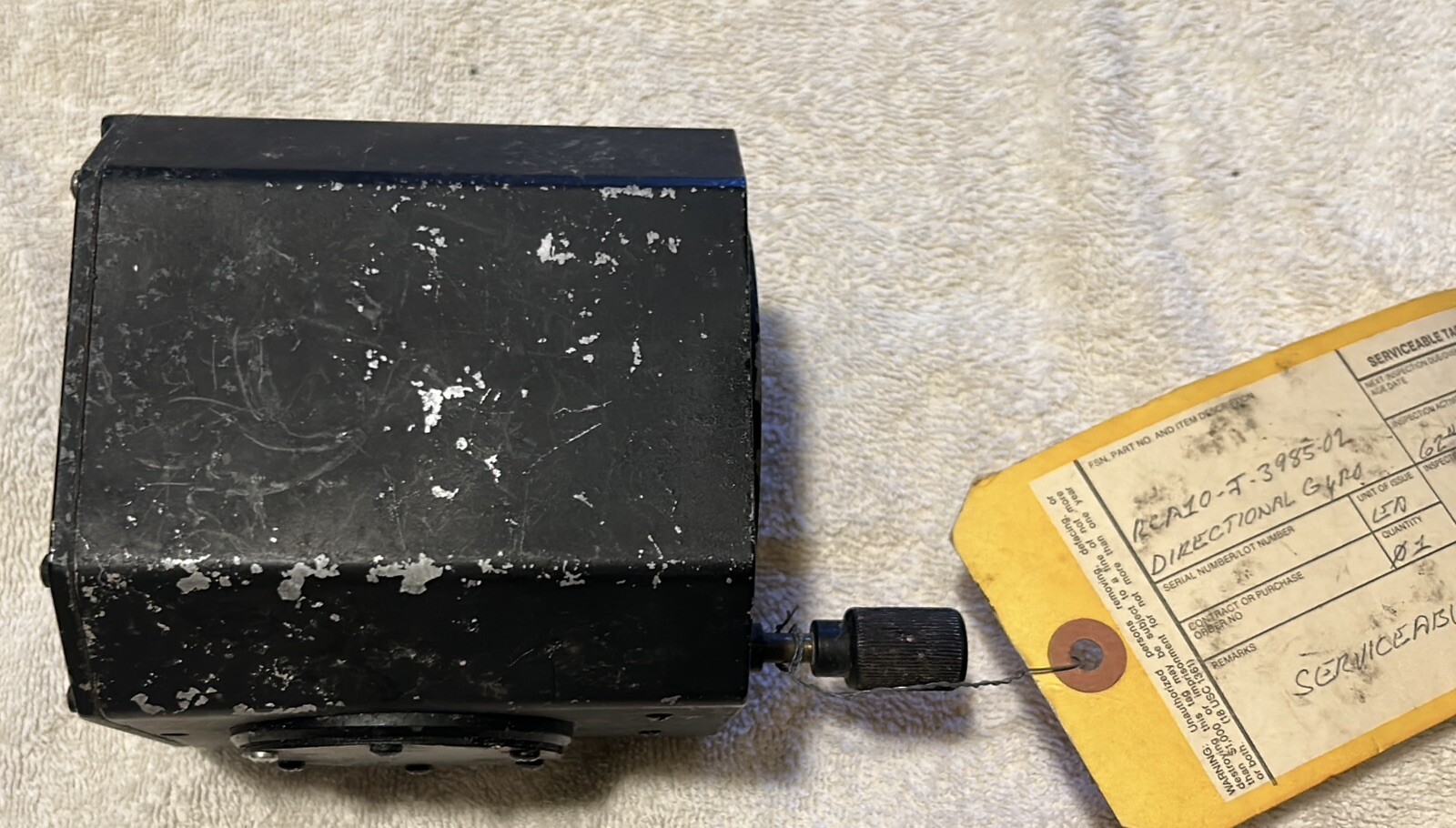 C661002-0201, RCA10-J-3965-02, Cessna R.C. Allen Vacuum Directional Gyro