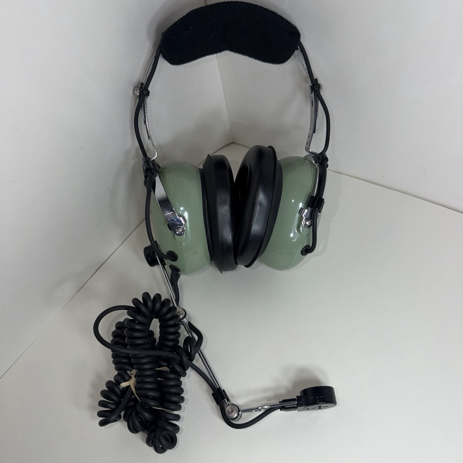 David Clark Aviation Pilot Headset Model H10-66 Excellent Tested