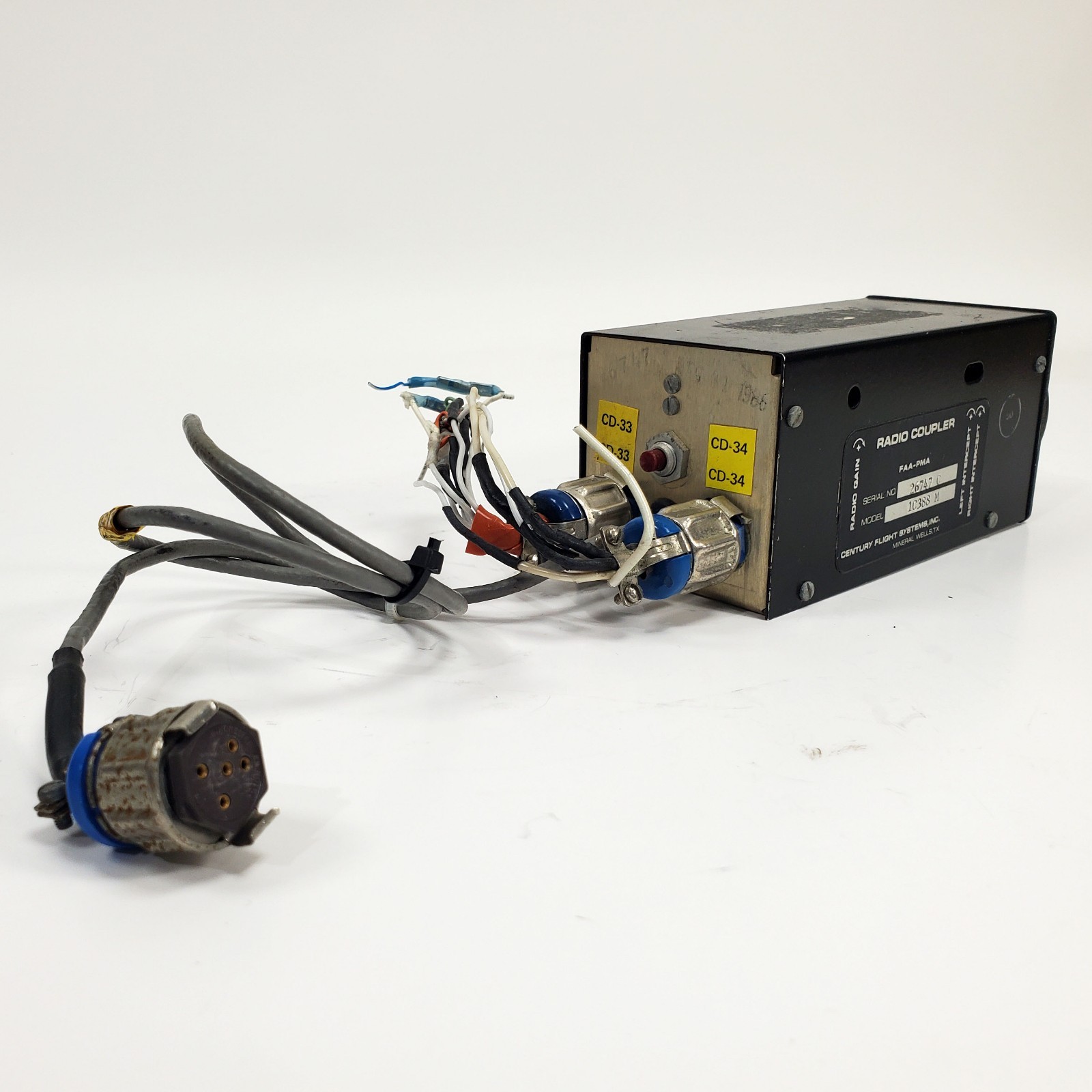 Century Flight Systems Radio Coupler 1C388-M – Removed Working