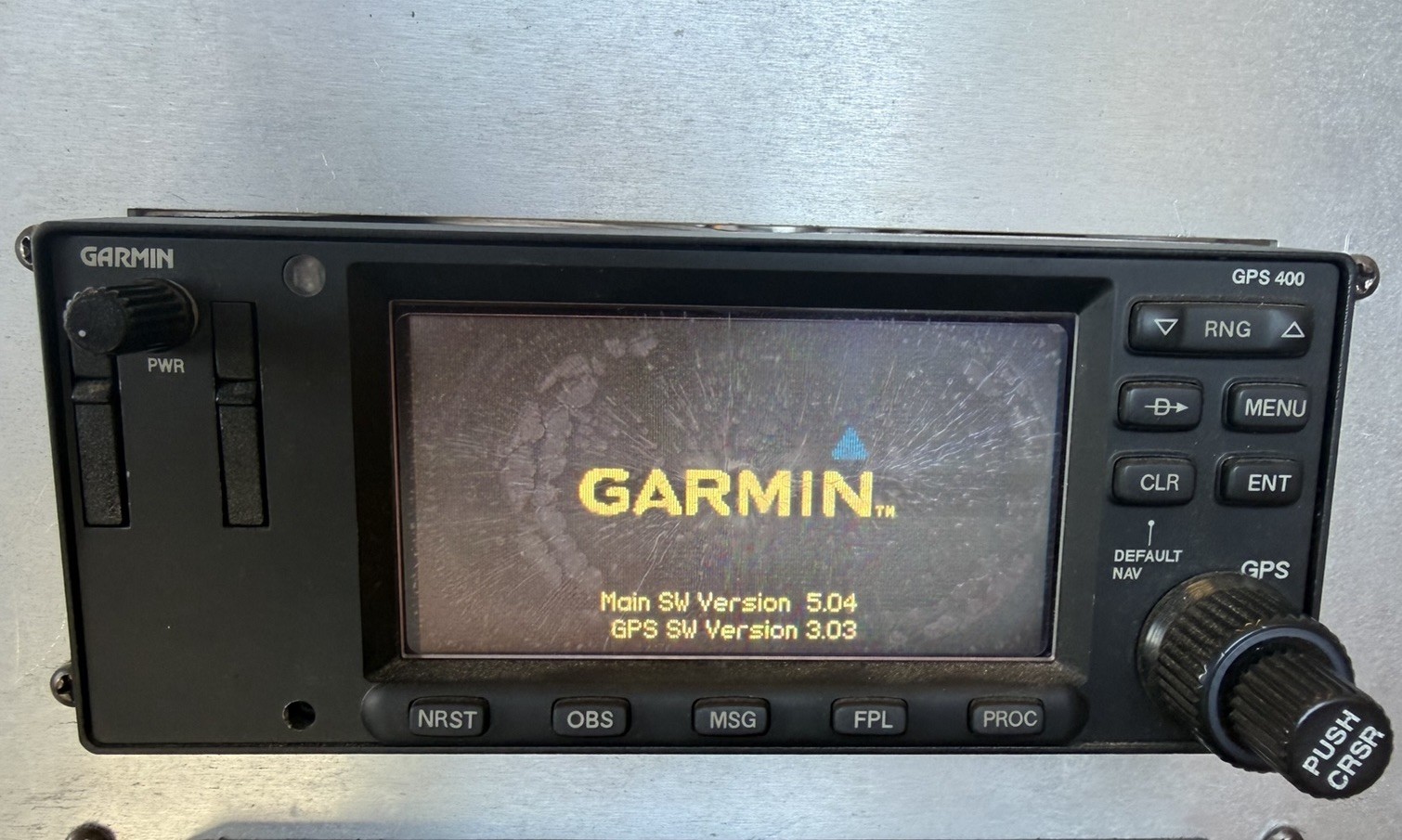 Garmin 400 Non WAAS No Rack Unit Only PN 011-00504-00