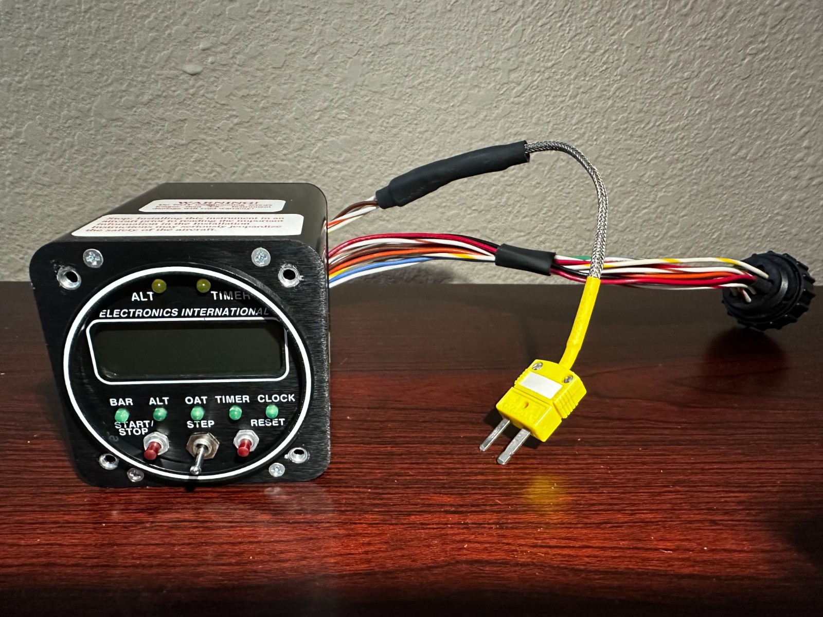 Electronics International ASC-5A OAT ALT alert super clock guaranteed 30 days