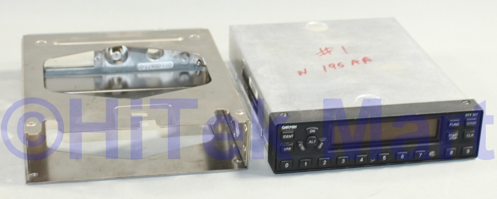 Garmin GTX 327 Transponder with tray – PN: 011-00490-00
