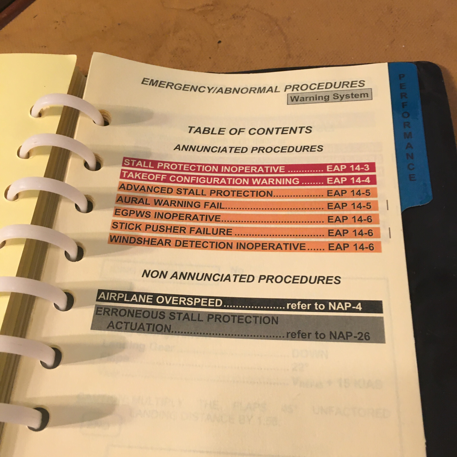 Embraer Legacy EMB-135BJ Quick Reference Handbook, United States. QRH