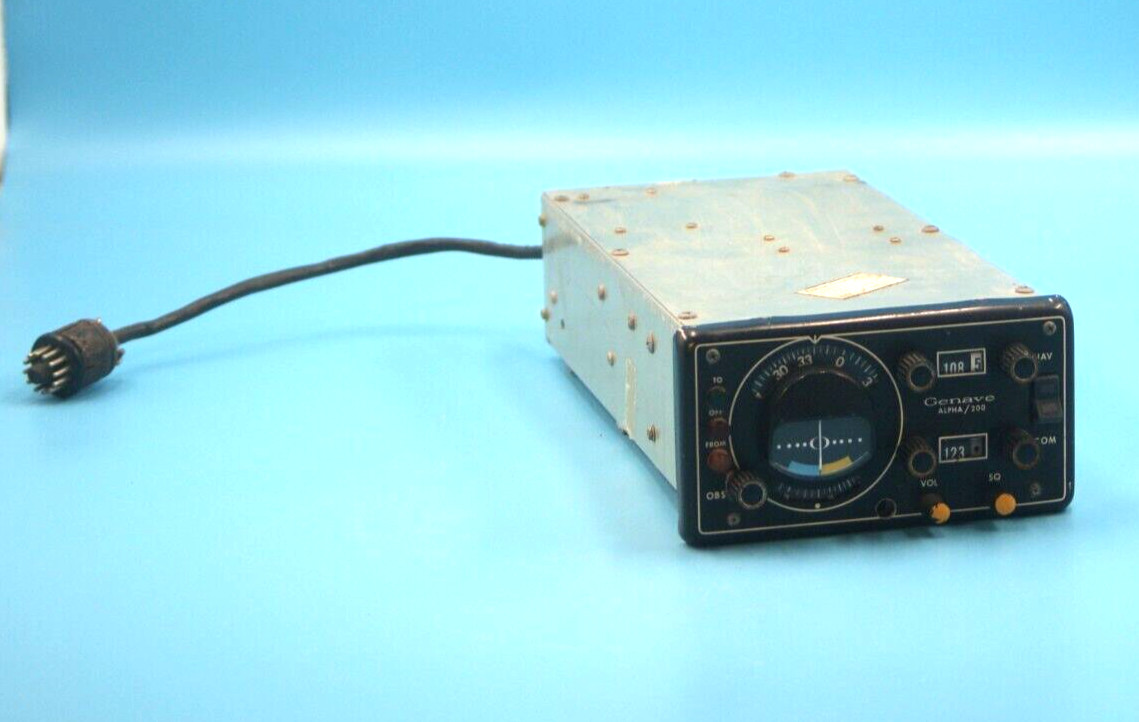 Genave Alpha-200 Navigation Communication Computer Dated 1981