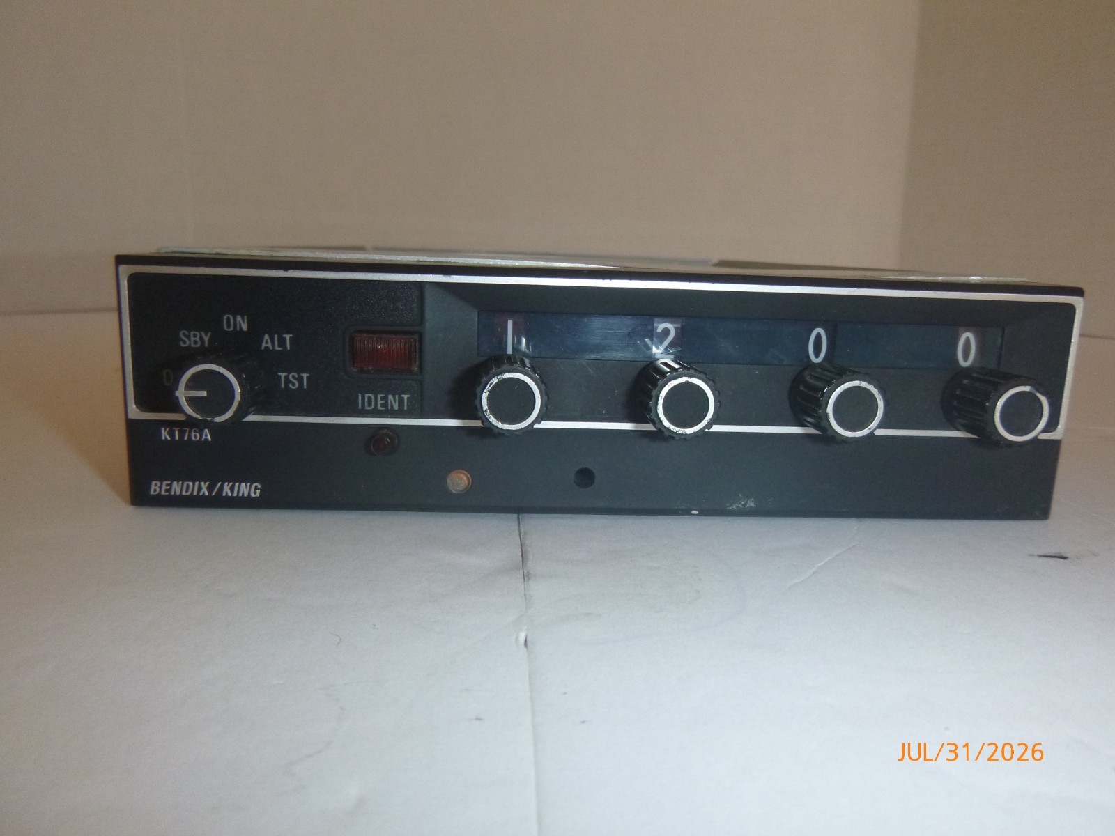 Bendix King KT 76A Transponder 14V – Includes Chassis – Free Shipping