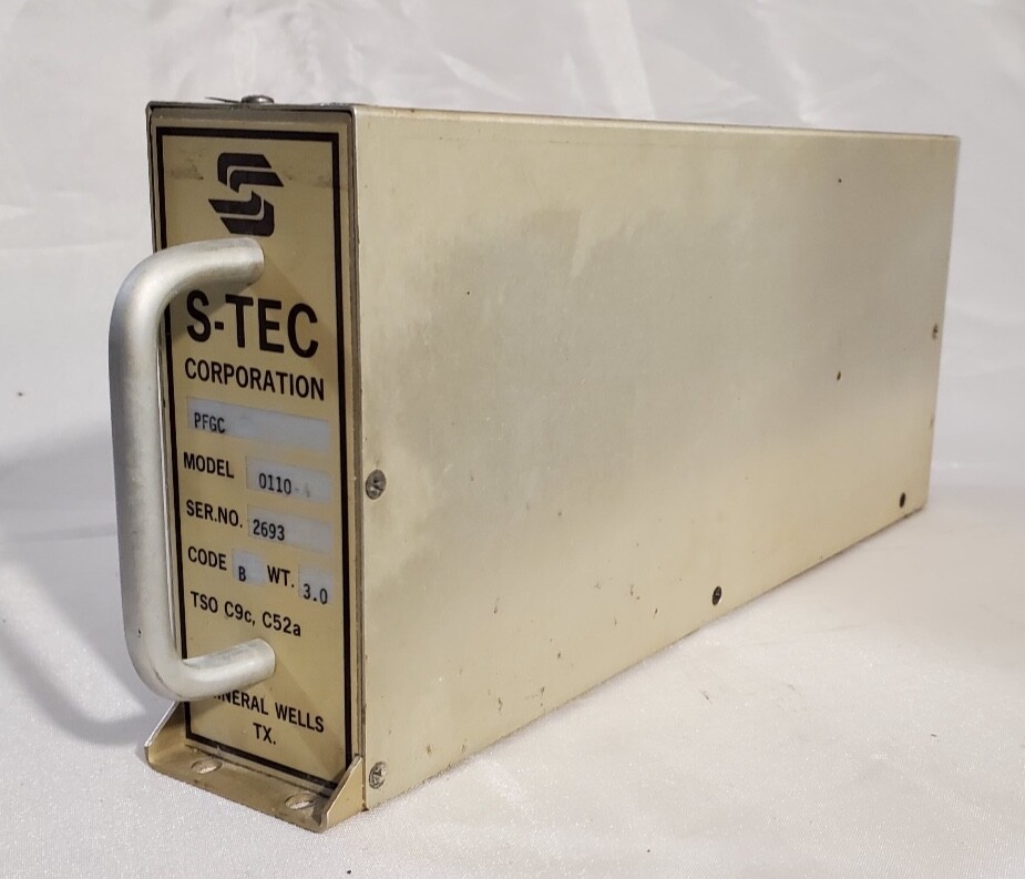 S-TEC Corporation Autopilot PFGC P/N 0110-4