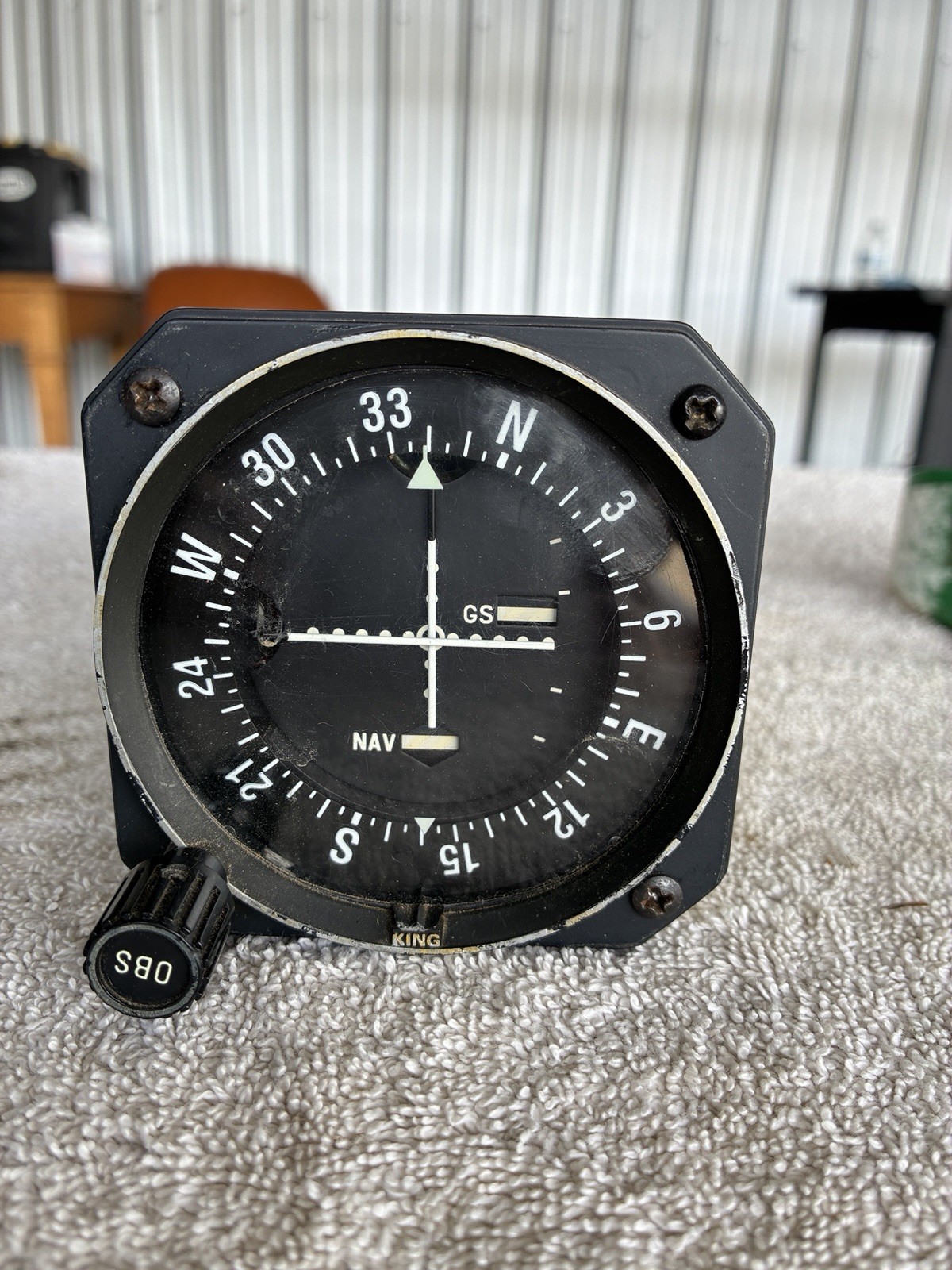 Bendix King KI 209 VOR/LOC Converter & Glide Slope Indicator P/N 066-3056-01