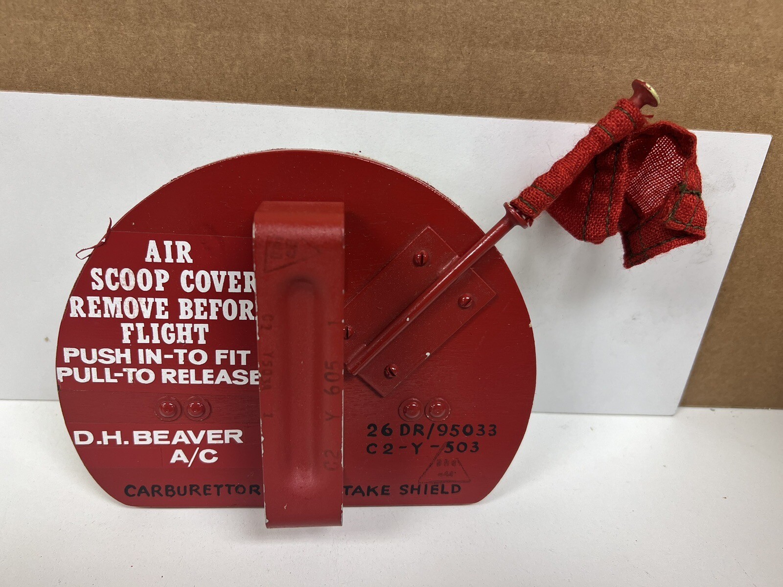 deHavilland DHC-2 Beaver Cover Assy New P/N C2Y503 Free Shipping Buy More Save $