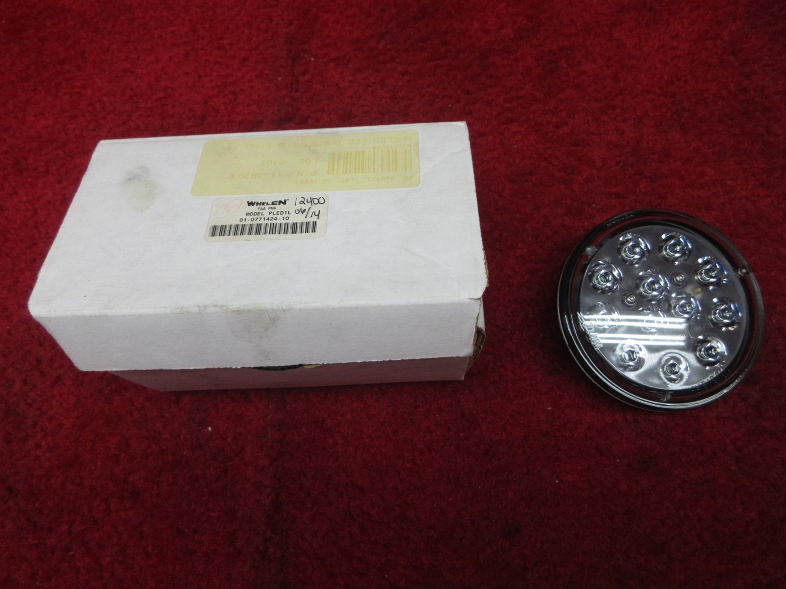 Whelen PLED1L LED Landing Light 14V PN 01-0771424-10