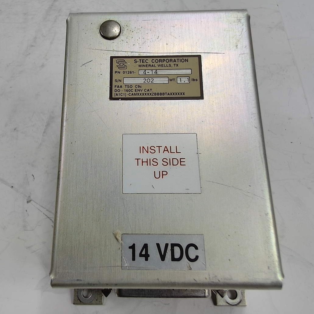Computer – Pitch Computer 14VDC S-TEC Corporation 1261-4-14