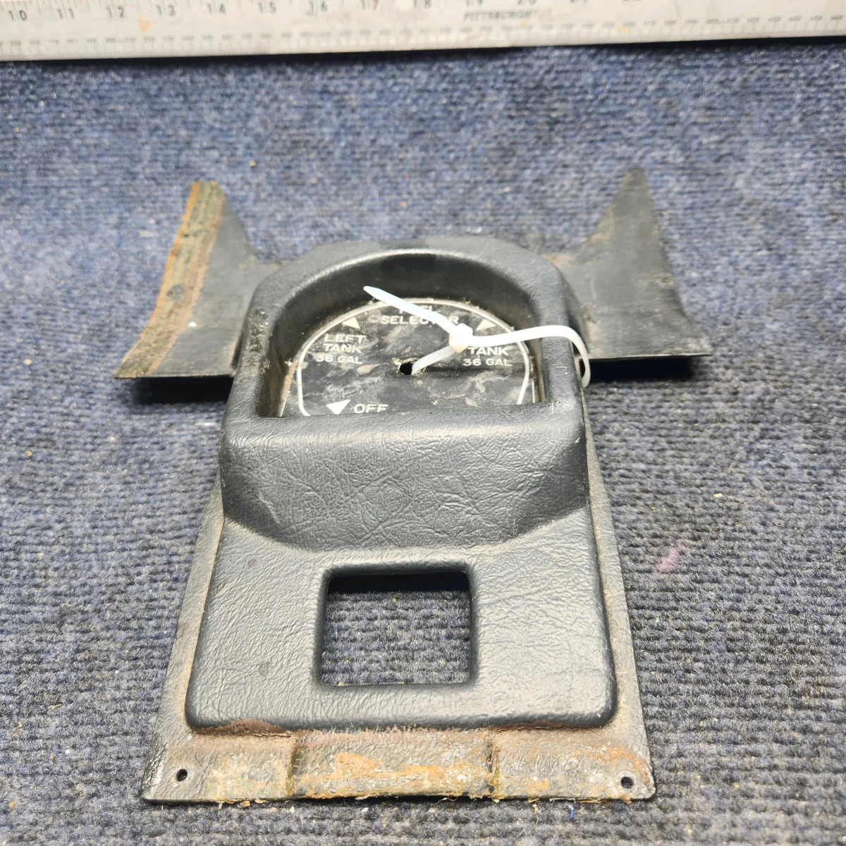 610263-001 | Mooney M20K | Fuel Selector Interior Trim Cover