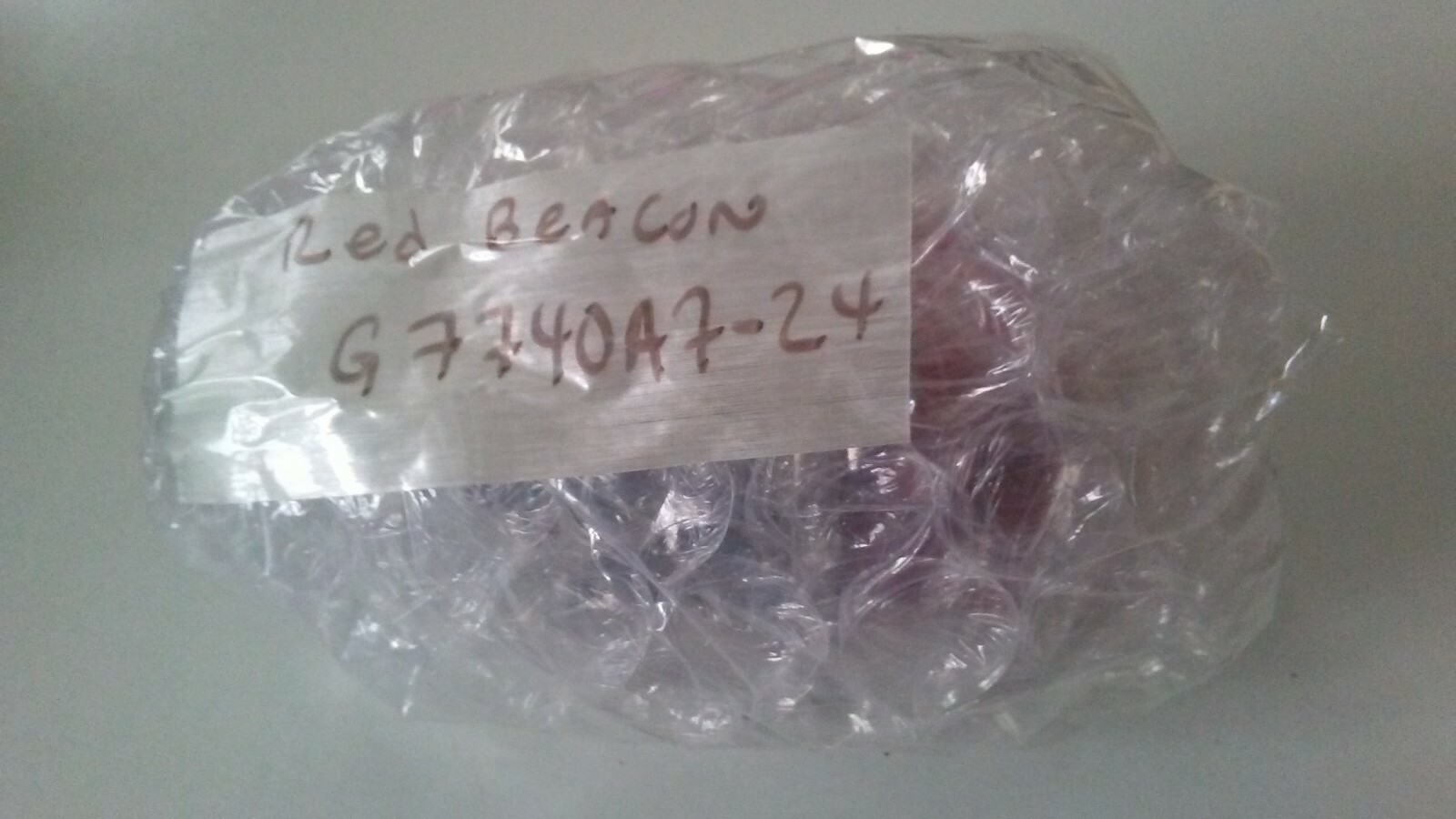 AIRCRAFT RED BEACON LIGHT G7740A7-24 BY GRIMES ((30 DAY RETURN!)) READ!