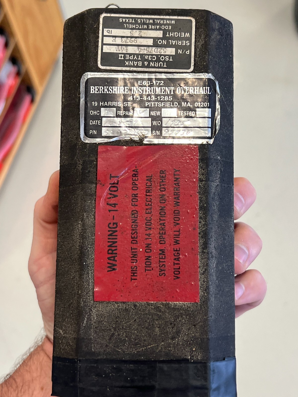 EDO Century 1 Autopilot 52D75-4 14V
