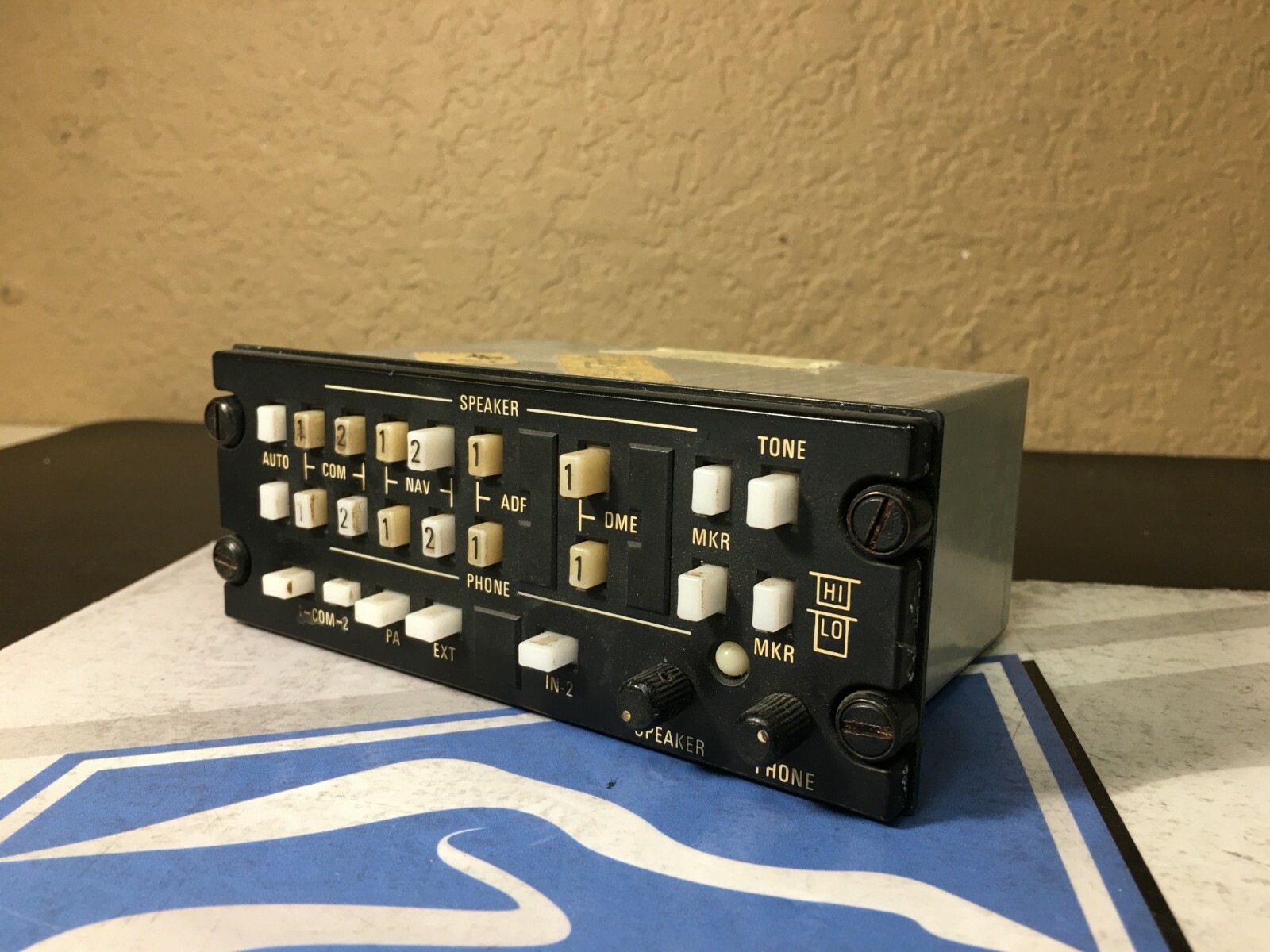 Audio Control Panel KA119 071-1087-01 As Removed