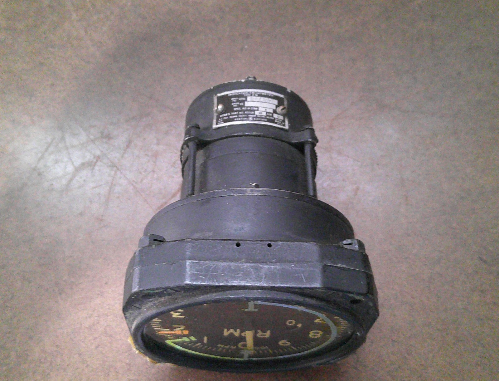 Aircraft Engine RPM Indicator General Electric P/N 8DJ13AAS As Removed