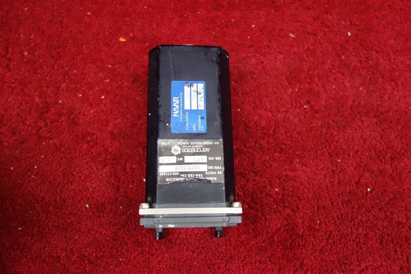 Aeronetics H3137LB21C Radio Magnetic Indicator 26V