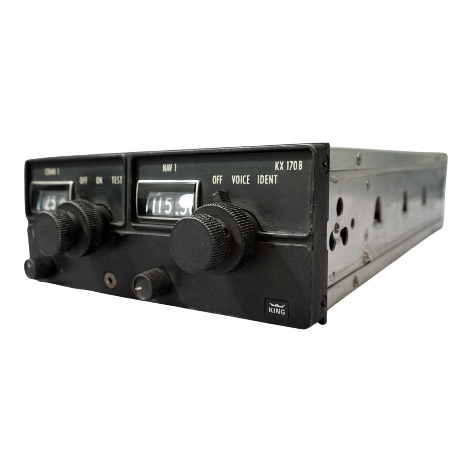 King KX170B NAV/COMM Radio 069-1020-00 Aircraft Avionics UNTESTED