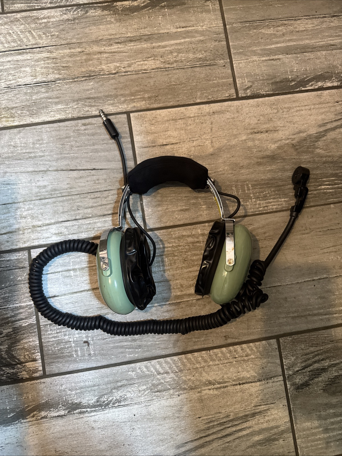 David Clark VINTAGE Headset Model 01615-0054, New With Tag