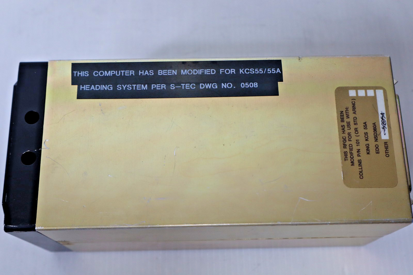 S-TEC 0131-0-0 Autopilot Head (14 VDC) for KCS55/55A Heading System