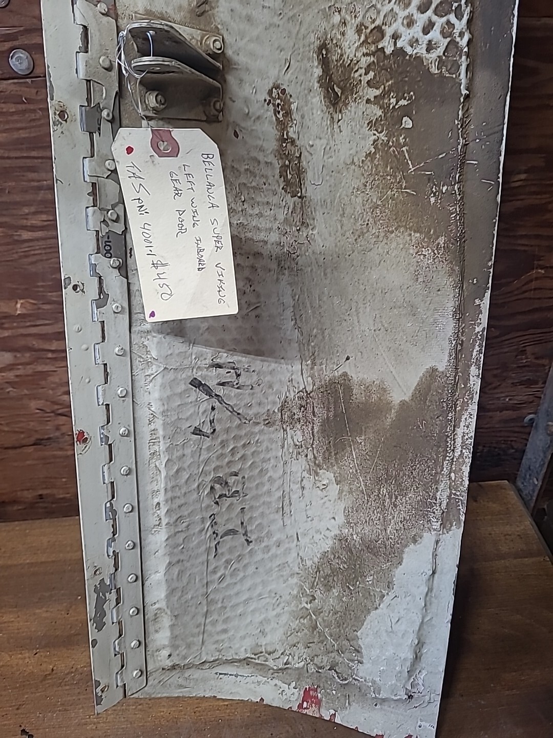 Bellanca 17-30A Viking Main Gear Door INBD LH P/N 4001-1 (0524-2120)