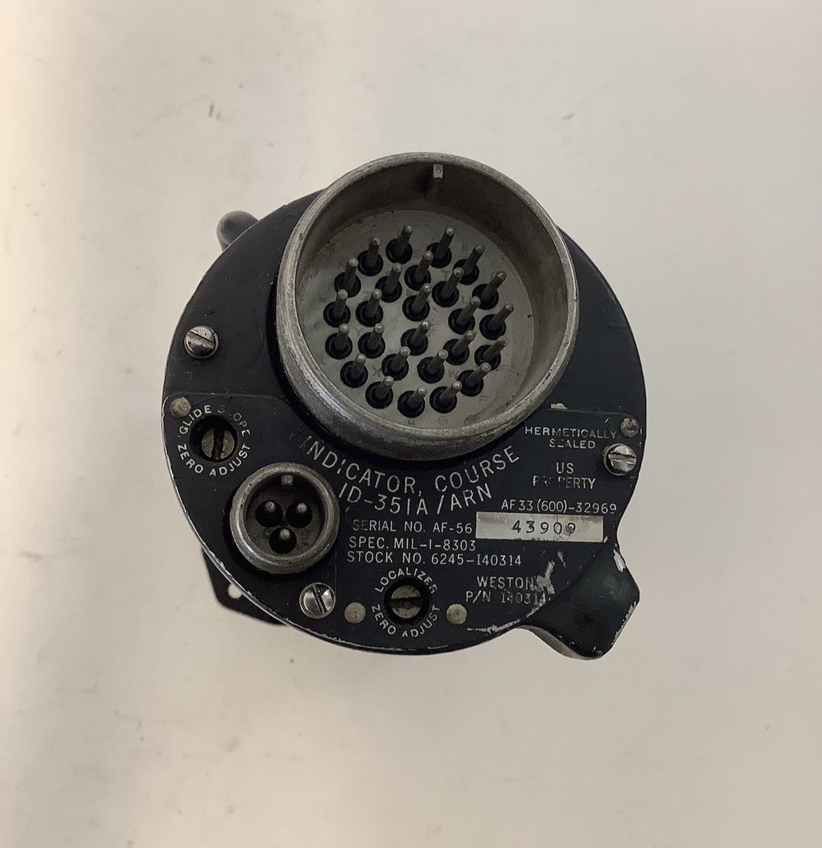 Weston P/N 140314 / 6245-140314 Indicator Course ID-35IA / ARN