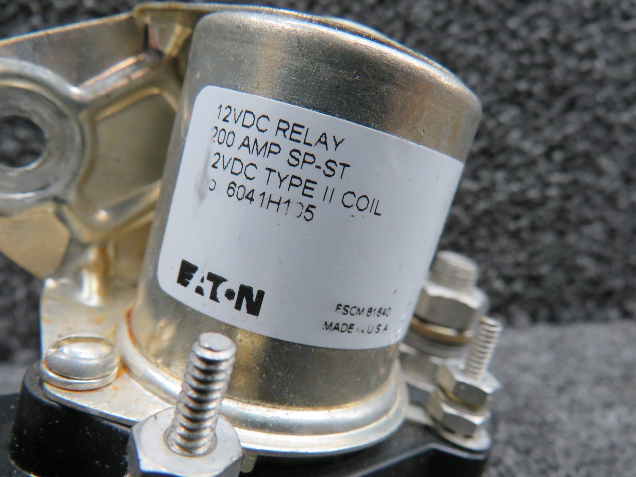 6041H105 Eaton Relay (Volts: 12, Amps: 200)