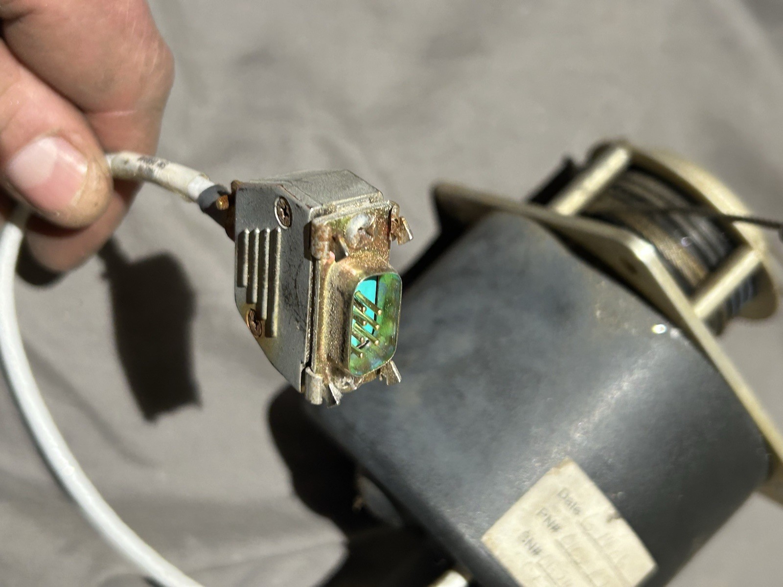 0107-P2 S-Tec Autopilot Pitch Servo Assembly
