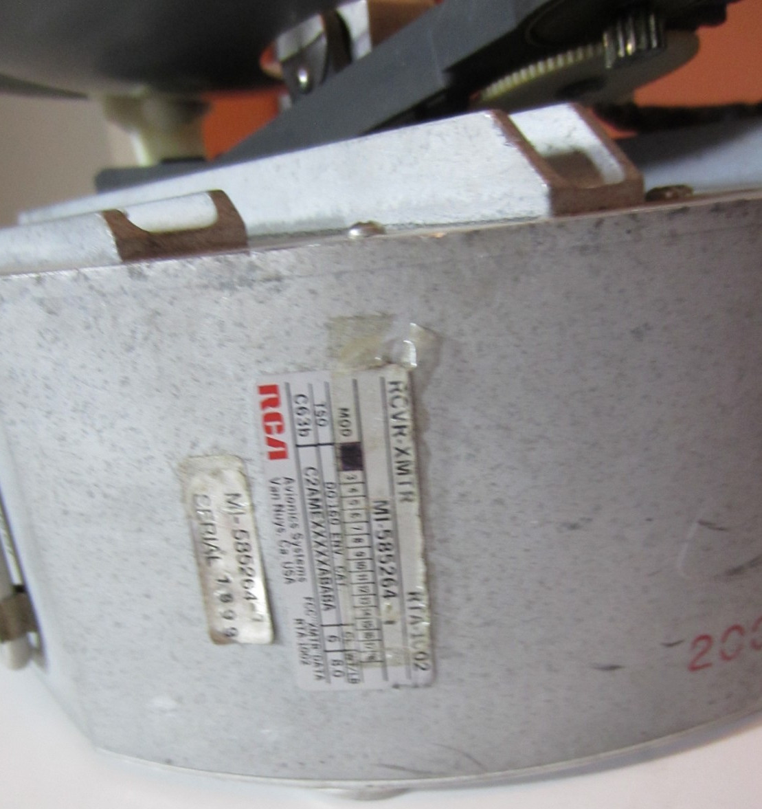 RADAR RCA RTA-1002 P/N MI 585264-1 FOR PARTS AS PICTURED COMPLETE