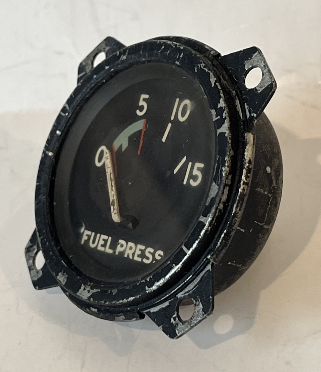 Mooney M20B Fuel Pressure Gauge For Parts or Display Untested
